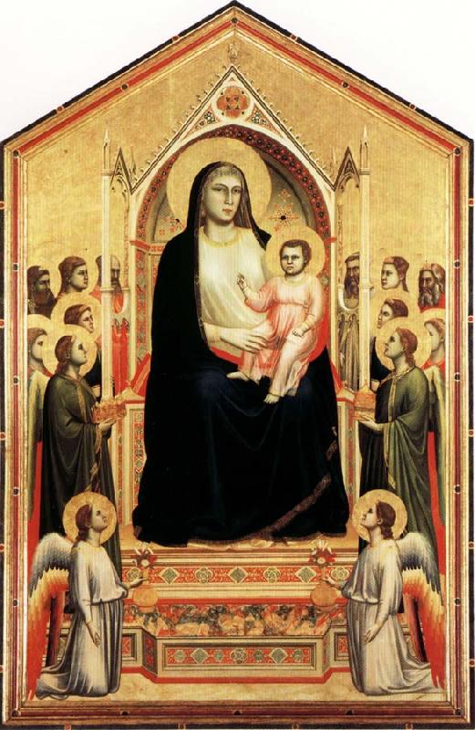 GIOTTO di Bondone Madonna in Majesty oil painting picture